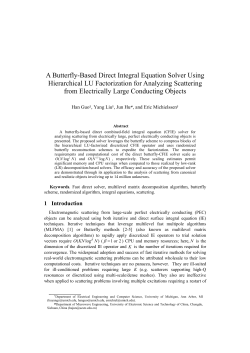 A Butterfly-Based Direct Integral Equation Solver Using Hierarchical