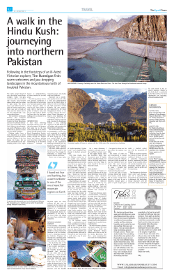 A walk in the Hindu Kush - Epoch Times | Print Archive