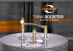 Tank Booster Brochure