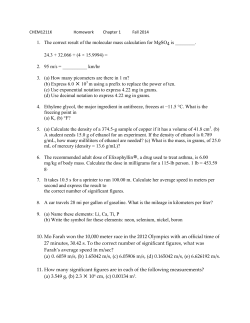 1. The correct result of the molecular mass calculation for MgSO4 is