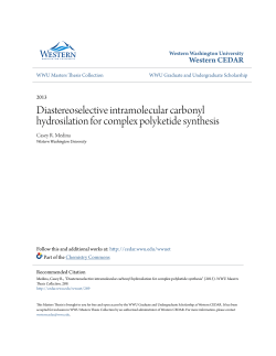 Diastereoselective intramolecular carbonyl