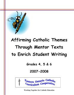 Affirming Catholic Themes