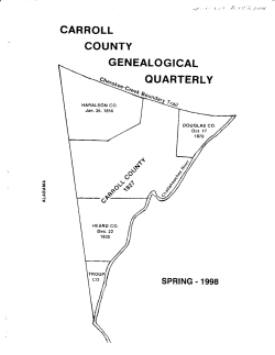 terly - Carroll County Genealogical Society