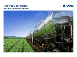 Analyst presentation of March 25, 2014 - Investor Relations