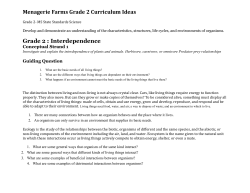 Grade 2 Curriculum Ideas MS