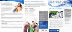 Five Ways to Establish Credit Jefferson Financial Credit Union