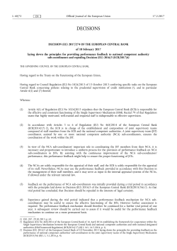 english - ECB Banking Supervision