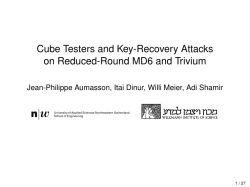 Cube Testers and Key-Recovery Attacks on Reduced