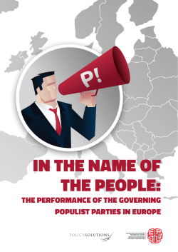 in the name of the people