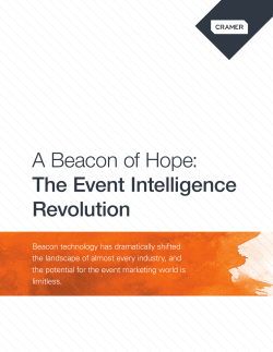 A Beacon of Hope: The Event Intelligence Revolution