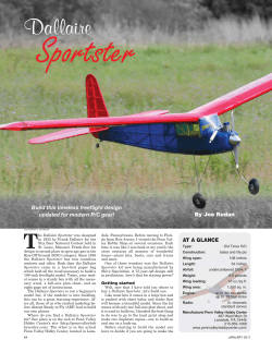 Dallaire Sportster - Osceola Flyers R/C Club