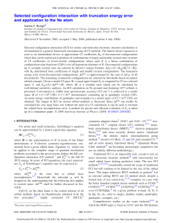 Selected configuration interaction with truncation energy error and