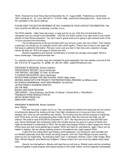 the pdf version of Newsletter 21.