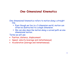 MotionOneDimension