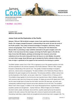 James Cook and the Exploration of the Pacific