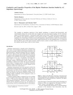 Conductive and Capacitive Properties of the Bipolar Membrane