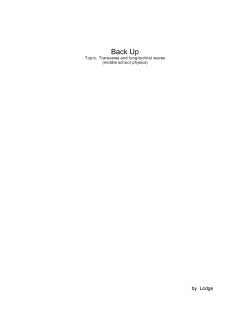 Back Up - Dr. Lodge McCammon