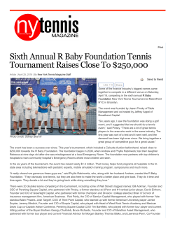 R Baby Foundation Benefit 2016
