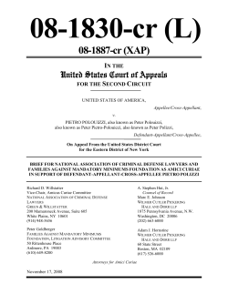 08-1887-cr (XAP) - Sentencing Law and Policy