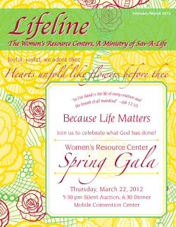 Spring Gala - Womens Resource Center