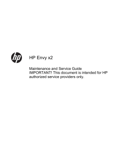 HP Envy x2