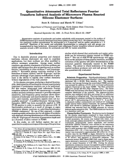 Quantitative Attenuated Total Reflectance Fourier Transform Infrared