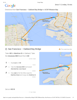 San Francisco – Oakland Bay Bridge