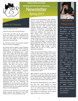 Newsletter - Emory Psychological