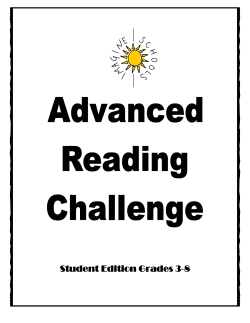 ARC packet-Grades 5 and 6