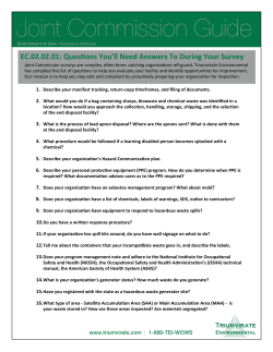 Joint Commission Compliance Guide