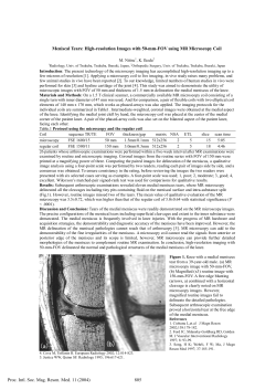 Meniscal Tears: High-resolution Images with 50-mm-FOV
