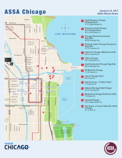 Chicago Hotel Map