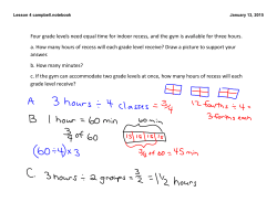 Lesson 4 Campbell Class Notes