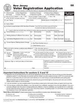 English - NJ Division of Elections