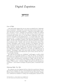 Digital Zapatistas