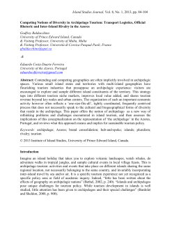 Island Studies Journal, Vol. 8, No. 1, 2013, pp. 84