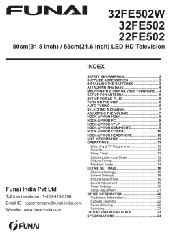 32FE502W 32FE502 22FE502