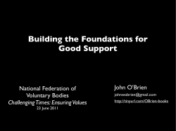 Foundations for Person