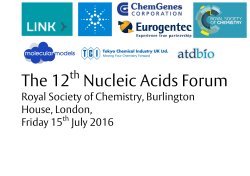 Nucleic Acids in Wonderland