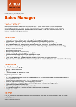 Sales Manager