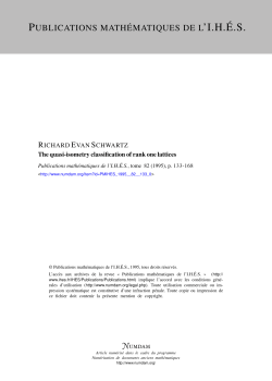 The quasi-isometry classification of rank one lattices