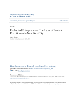 - CUNY Academic Works