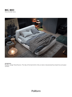 BIG BED - Poliform