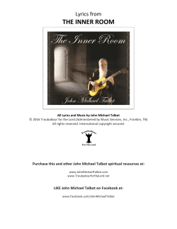 the inner room - John Michael Talbot