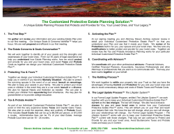 The Lifeplan Process&trade; - Steven Andrew Jackson