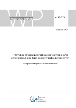 Full text - Toulouse School of Economics