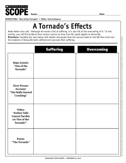 a tornado`s effects - Madison County Schools