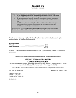 Taurus SC - McGrath Pest Control