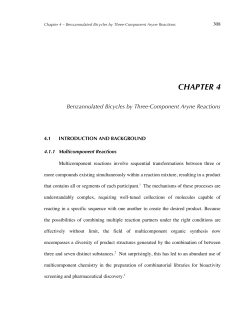 PDF (Ch. 4: Three-Component Aryne Reactions with Isocyanides)