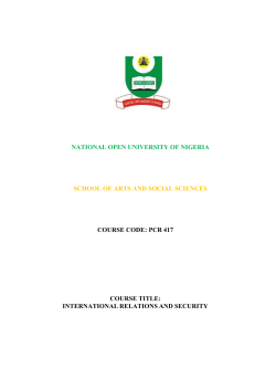 course guide - National Open University of Nigeria